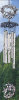 Chime Humming Bird - 5 Tubes Star Cut