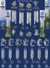 Chime Humming Bird - 4 Tubes Wave Cut