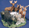 Canadian Wilderness with Candle - 8" x 6"