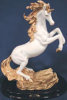 Unicorn White on Rock - 8.75" x 11"