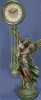 Clock Pendulum with Man & Woman Angel - 8" x 25"