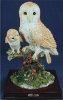 Owl with Baby - 8" x 12"