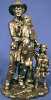 Fireman & Children - 7.5" x 13"