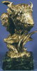 Buffalo Head Marble Base - 7" x 13.5"