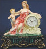 Woman & Child Clock - 12.5" x 13"