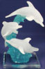 3 Dolphins Round - 7" x 10.5"