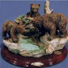 Bear Family Around Pond - Small - 7.5" x 5.5"