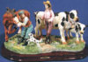 Farmers and Farm Animals - 12.5" x 7.5"