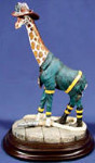 Giraffe Fireman - 5" x 7.5"