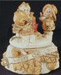 Music Box Snowmen - 4.5" x 5"