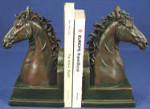 Horse Bookends - 5" x 9.5"