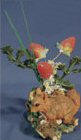 Squirrel Miniature with Flowers - 5" x 6"