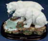 - ZooScape - Polar Bears, Frozen Ice & Fish - 9.5" x 6"