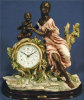 Woman and Boy Clock - 12" x 12"