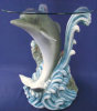 - ZooScape - Dolphin End Table Medium W/Glass