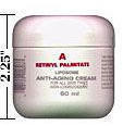 A-Retinyl Palmitate Liposome Anti-Aging Cream - For All Skin Types - Non-Comedogenic