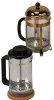 - ZooScape - French Press - Chambord Style Coffee & Tea Maker with Pyrex Glass and Cork Base (White) 8 cup