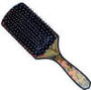 - ZooScape - Cushion Brush - Ball-Tipped Nylon Bristles - Tapestry Design - 9 Rows