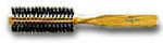 Circular Brush - Wooden - Natural Boar Bristle - Medium - 10 Rows