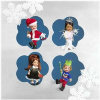 Kelly Club Holiday Dolls