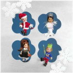 Kelly Club Holiday Dolls