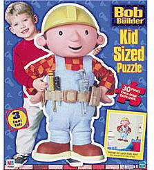 Bob the Builder - Kid Size Puzzle - Suggested Retail $9.50 !