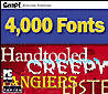 4,000 Fonts -