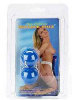 Latex Coated Orgasm Balls - Blue