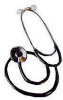 Single Head Stethoscope - Black Tubing