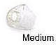 Respironics OptiChamber - Medium Facial Mask - Used with OptiChamber Holding Chamber