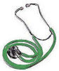 Sprague Rappaport Type Stethoscope - Hunter Green Tubing
