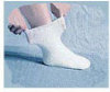 TheraSock Wide Sock System - Wide Crew Socks - Extra-Large - White