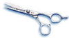 Curved Blade Scissors - Offset Handles - 5"
