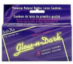 Glow 'N' Dark Condoms - 6 Pack