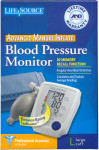 Advanced Manual Inflate Blood Pressure Monitor (Large Cuff Size)