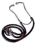 Sprague Rappaport Type Stethoscope - Single Head - Black