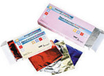 Lightweight Pre-Cut Aluminum Foil - 5 X 12" - 1000 Sheets - Red