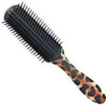 Classic Styling Brush - Leopard Print - 7 Rows