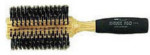 Circular Brush - Oak Wood - Boar Bristle - Sponge Handle - Jumbo - 20 Rows
