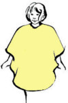 Multi-Coloured Kiddie Cape