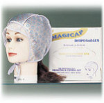 Magicap - Disposable Caps with Neck Protector - 4 Caps in Box