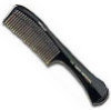 Professional Rake Comb - Hard Rubber