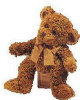 Honeyfitz Curly Bear - Medium - 16" - Bears From the Past Collection