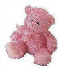 Russ Berrie - Baby - Bubbles Bear - Pink - 9"