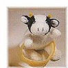 Loop-ies - Wrist Pouch - Cow - 4 1/2"