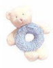 Rattle Ring - Bear - Blue - 7 1/2 X 9 1/2"