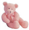 Snookie Rattle Bear - Pink - 16"