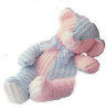Twiddles - Pastel Bear - Large - 16"
