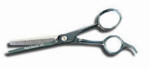 Dovo - Black Beauty - German-Made Thinning Scissors - Burnished Carbon - 36 Teeth