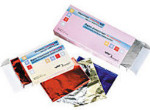 Lightweight Pre-Cut Aluminum Foil - 5 X 12" - 500 Sheets - Blue